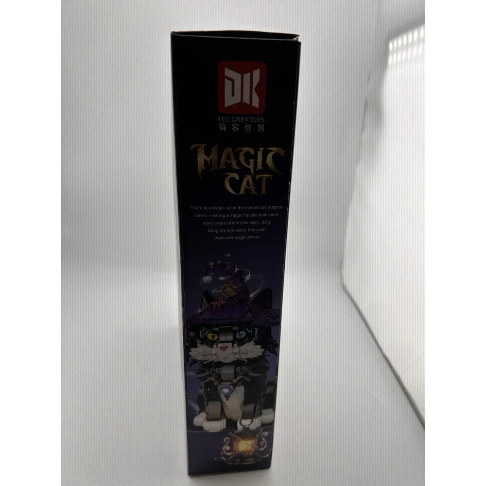 Magic Cat Building Blocks for Adult, Collectible Cat Model Set